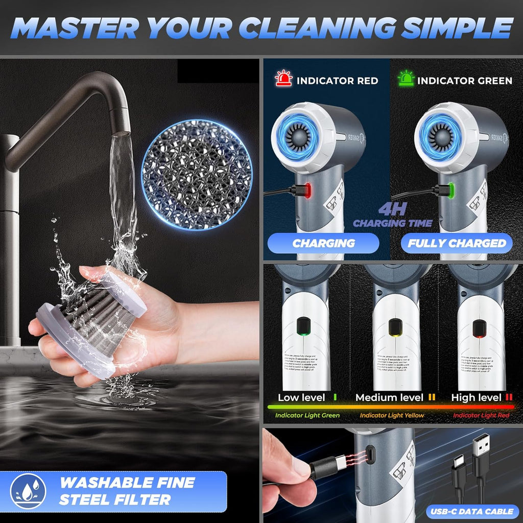 Portable Cordless Car Vacuum