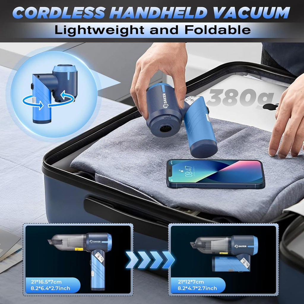 Portable Cordless Car Vacuum