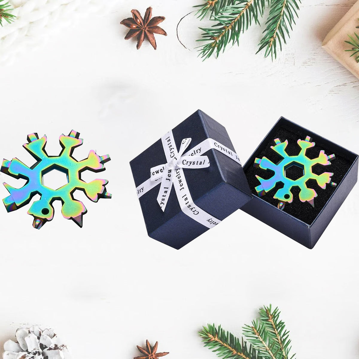 18-in-1 Stainless Steel Snowflakes Multi-tool