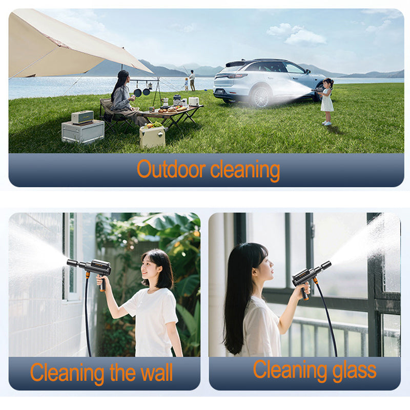 Portable Cordless Pressure Washer Kit