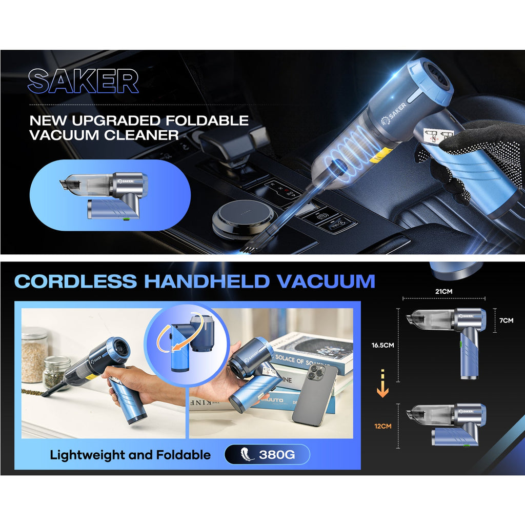 Portable Cordless Car Vacuum