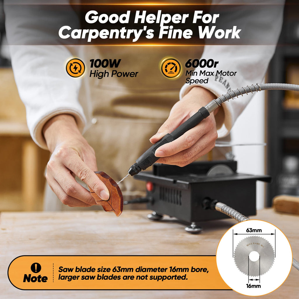 Mini Multifunctional Table Saw