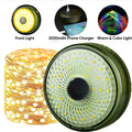 Camping String Lights—Dual Mode: Warm & Color Light