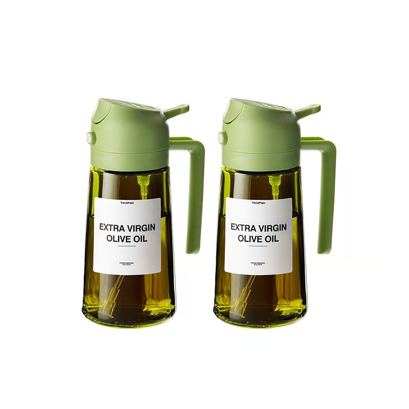 2-in-1 Glass Oil Sprayer and Dispenser