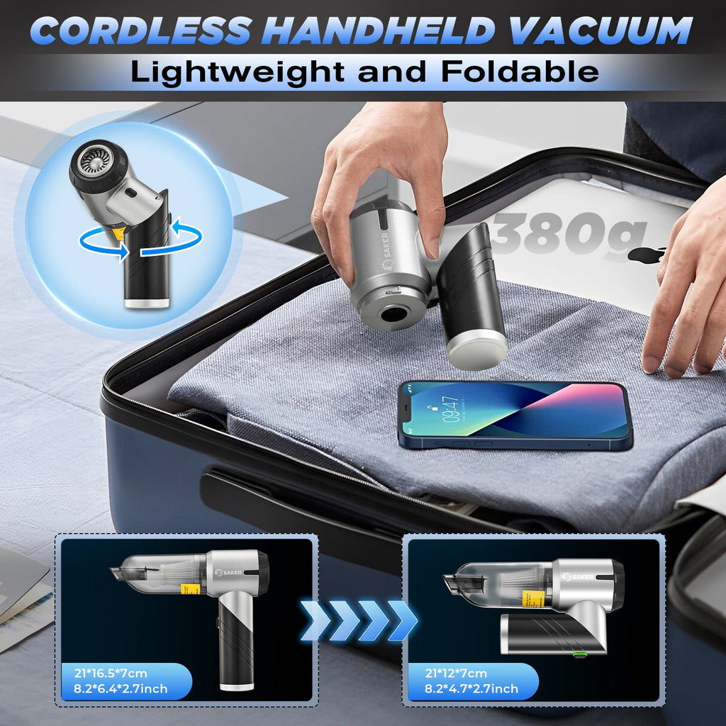 Portable Cordless Car Vacuum