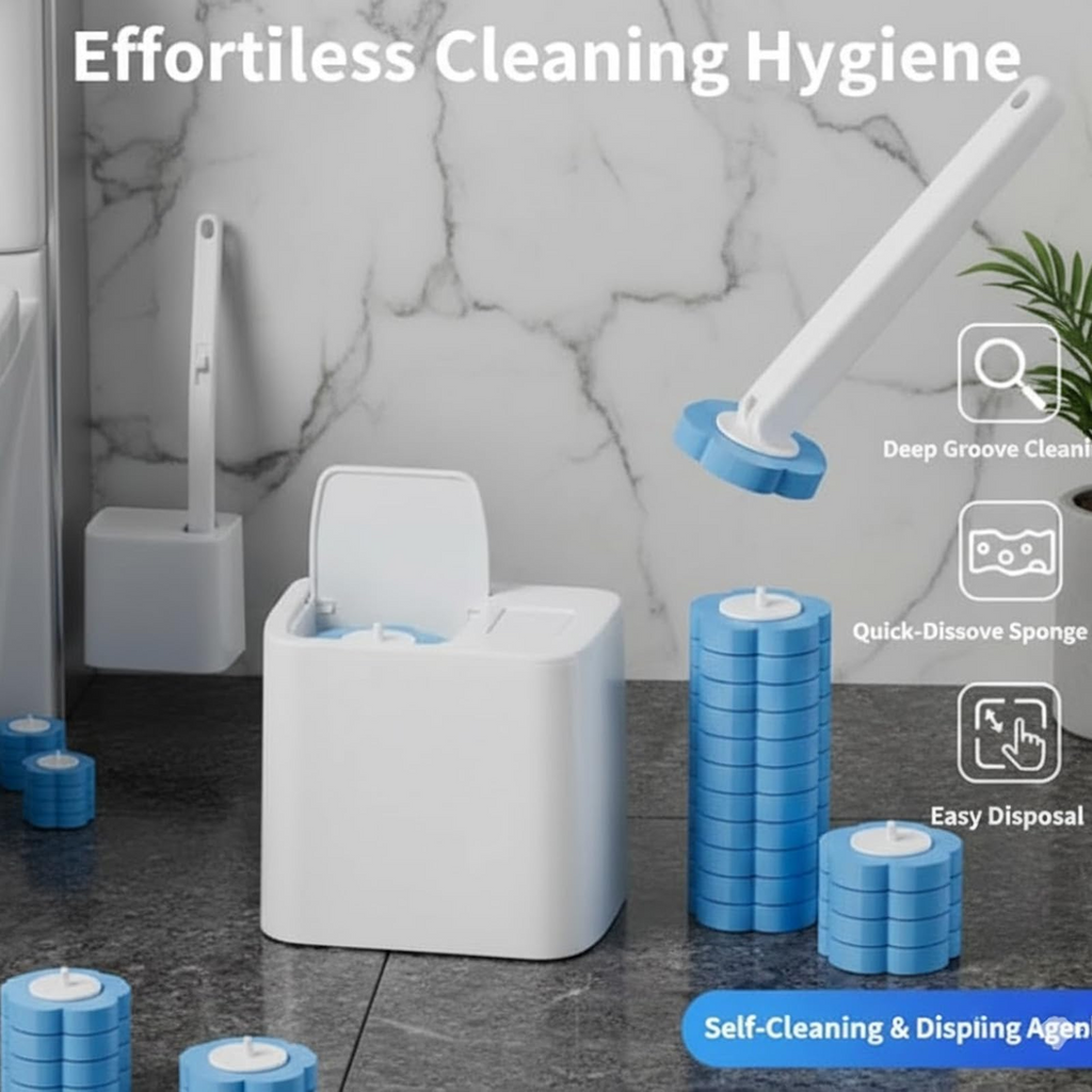 Automatic Wall Mounted Toilet Brush