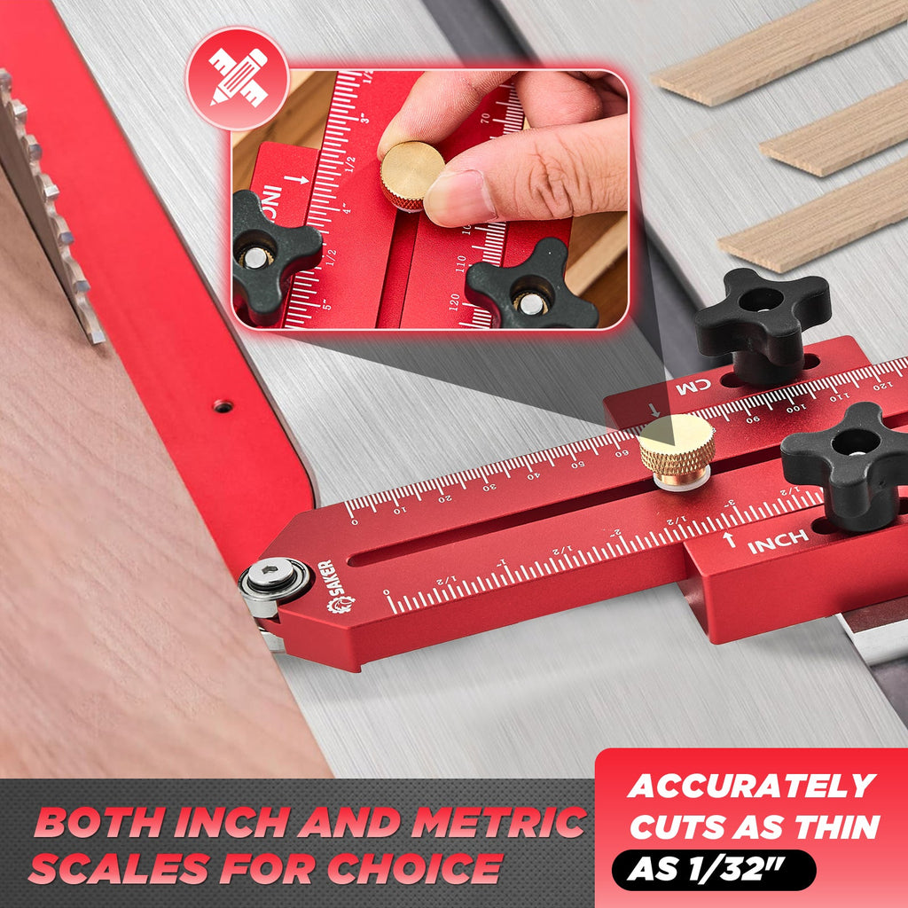 Thin Rip Jig Table Saw Jig Guide