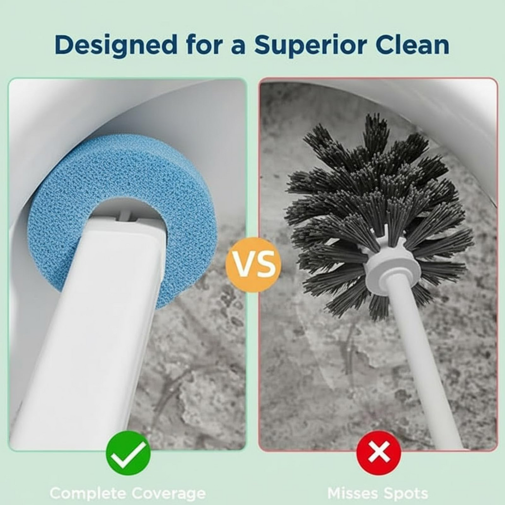 Automatic Wall Mounted Toilet Brush