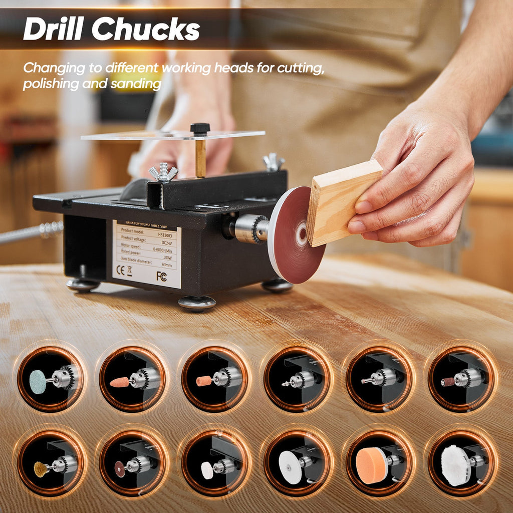 Mini Multifunctional Table Saw