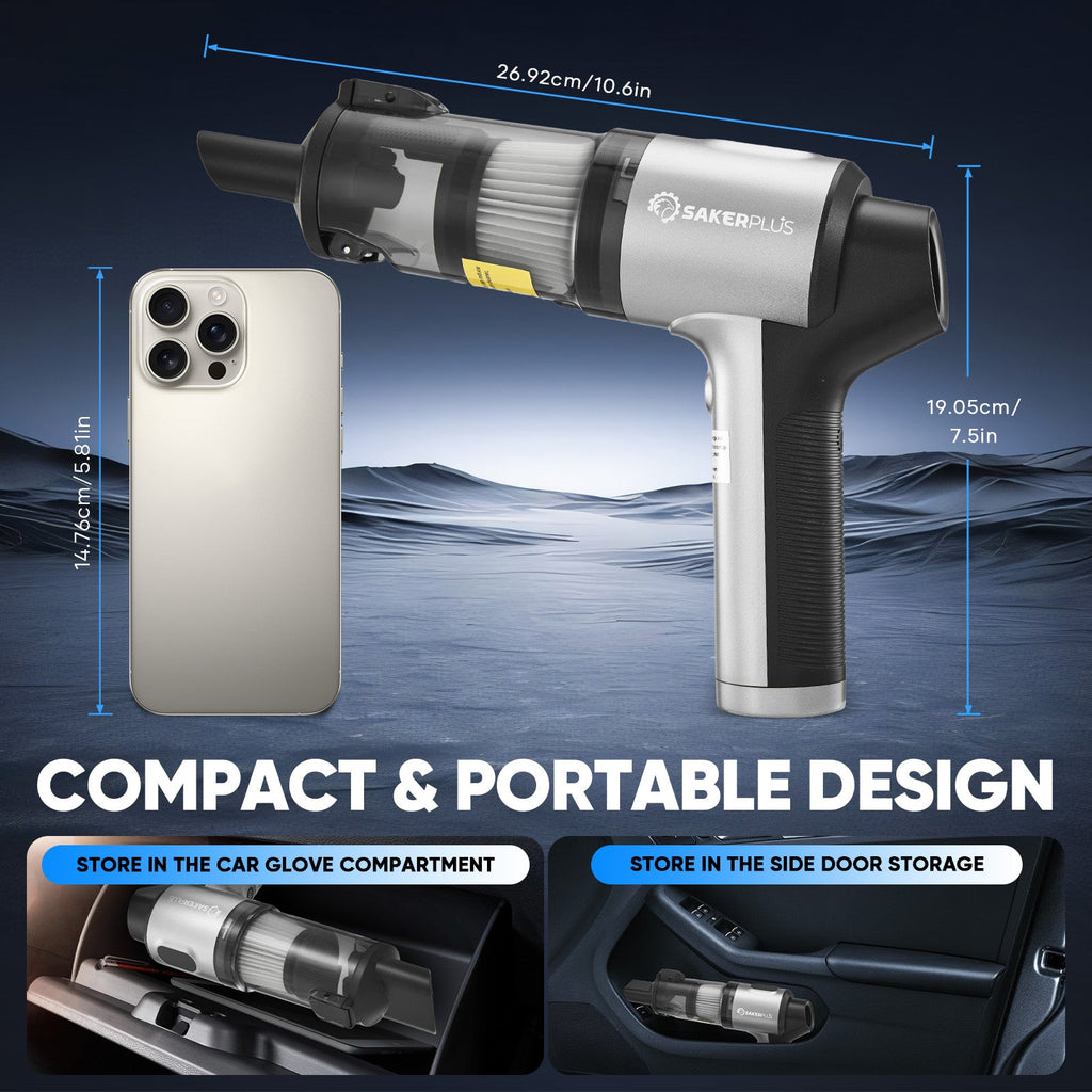 Hand Held Car Vacuum Cordless