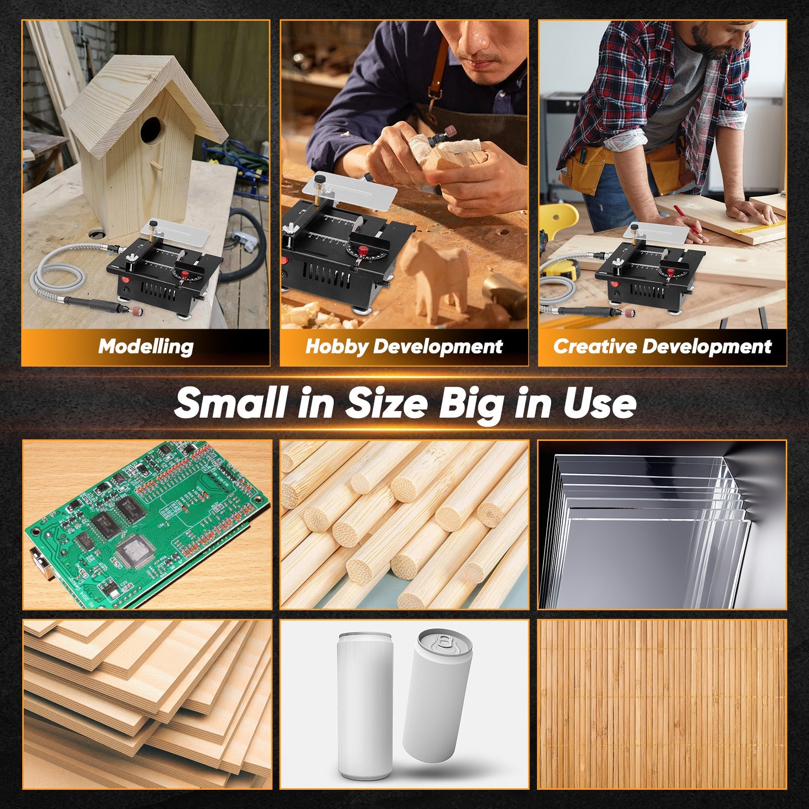 Mini Multifunctional Table Saw - Replacement Consumables Kit
