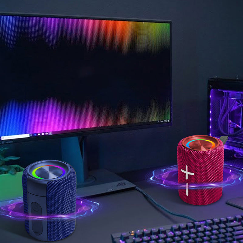 Magnetic Dual Splittable Bluetooth Speaker