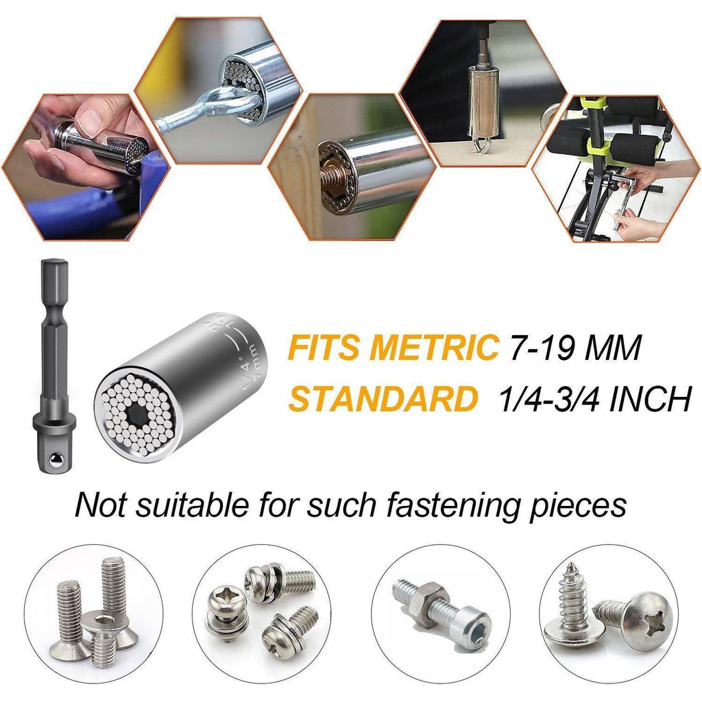 Universal Socket - Unscrew Any bolt