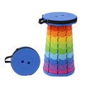 Upgraded Portable Collapsible Telescopic Stool