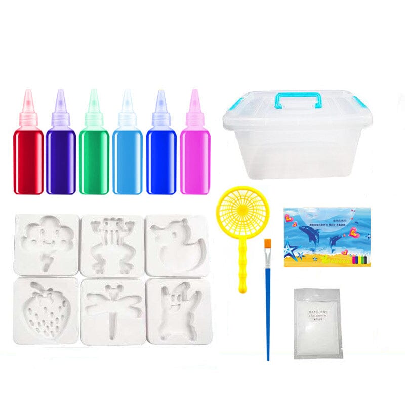 Magic Water ELF. Children Handmade Aqua Gel Sensory Toy Set