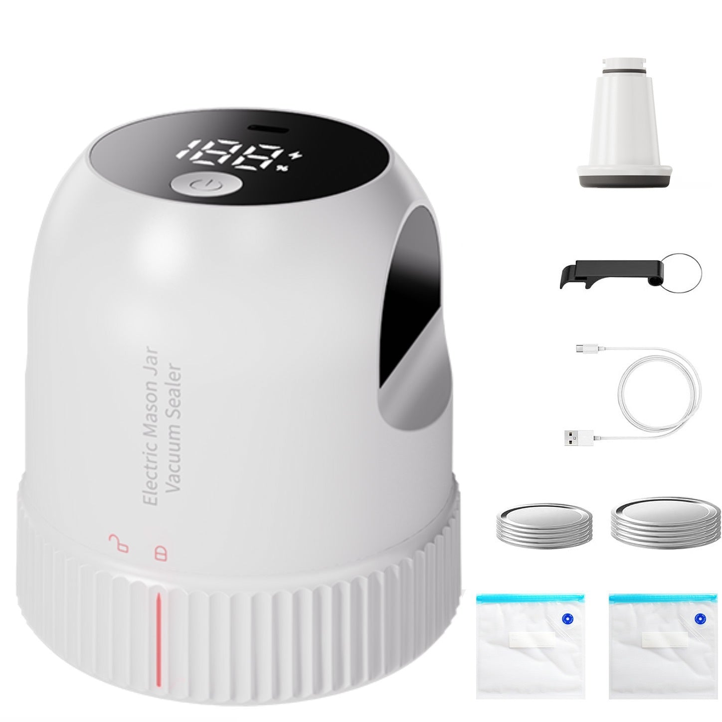 3-in-1 Upgrade Electric Vacuum Sealer Kit
