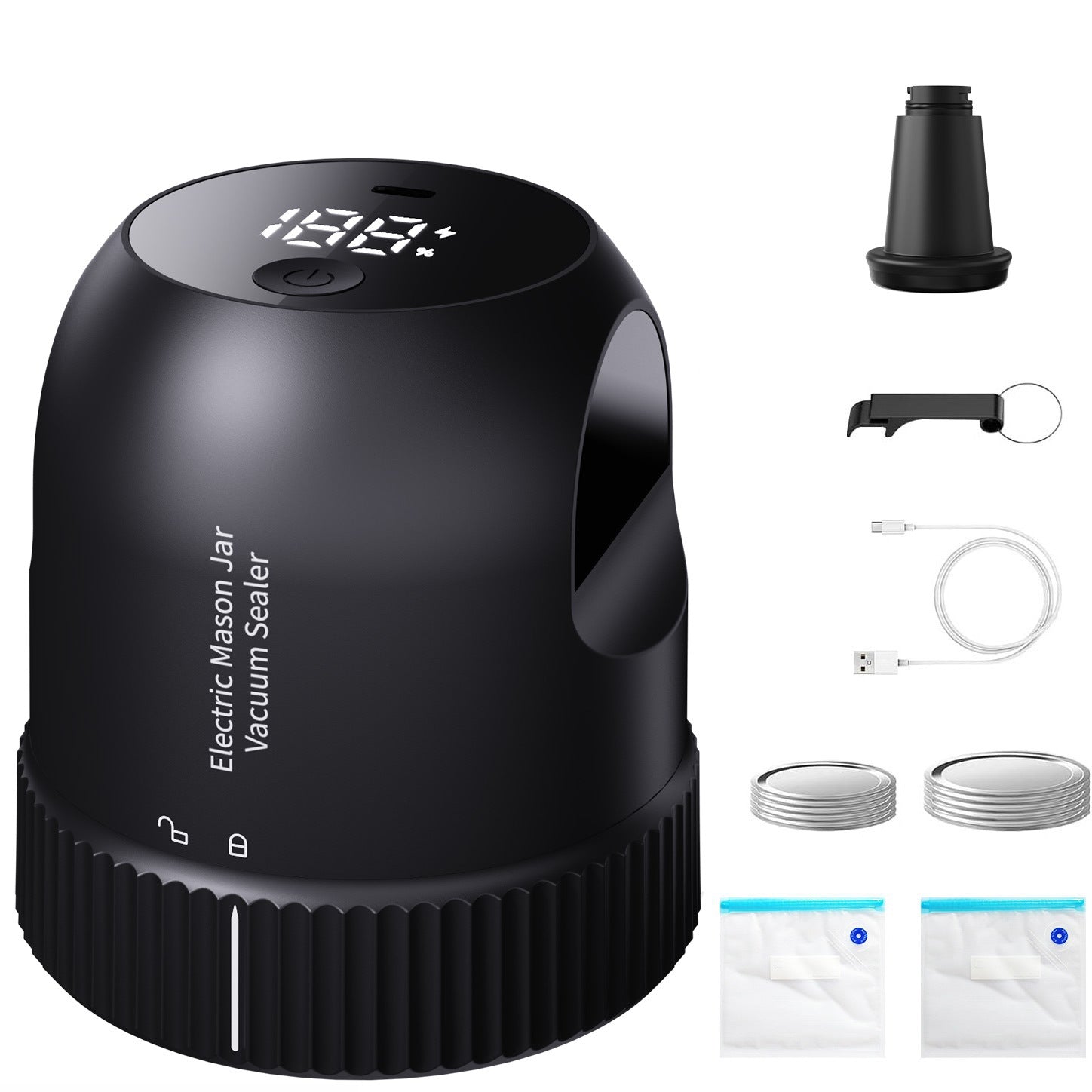 3-in-1 Upgrade Electric Vacuum Sealer Kit