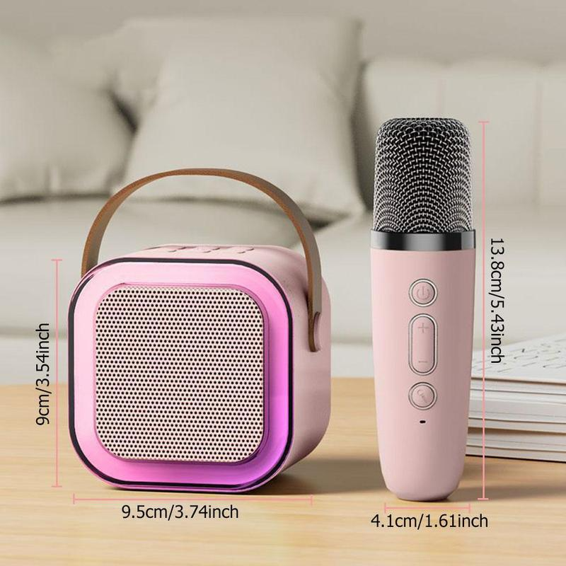 Portable Wireless Karaoke Speaker with Microphone