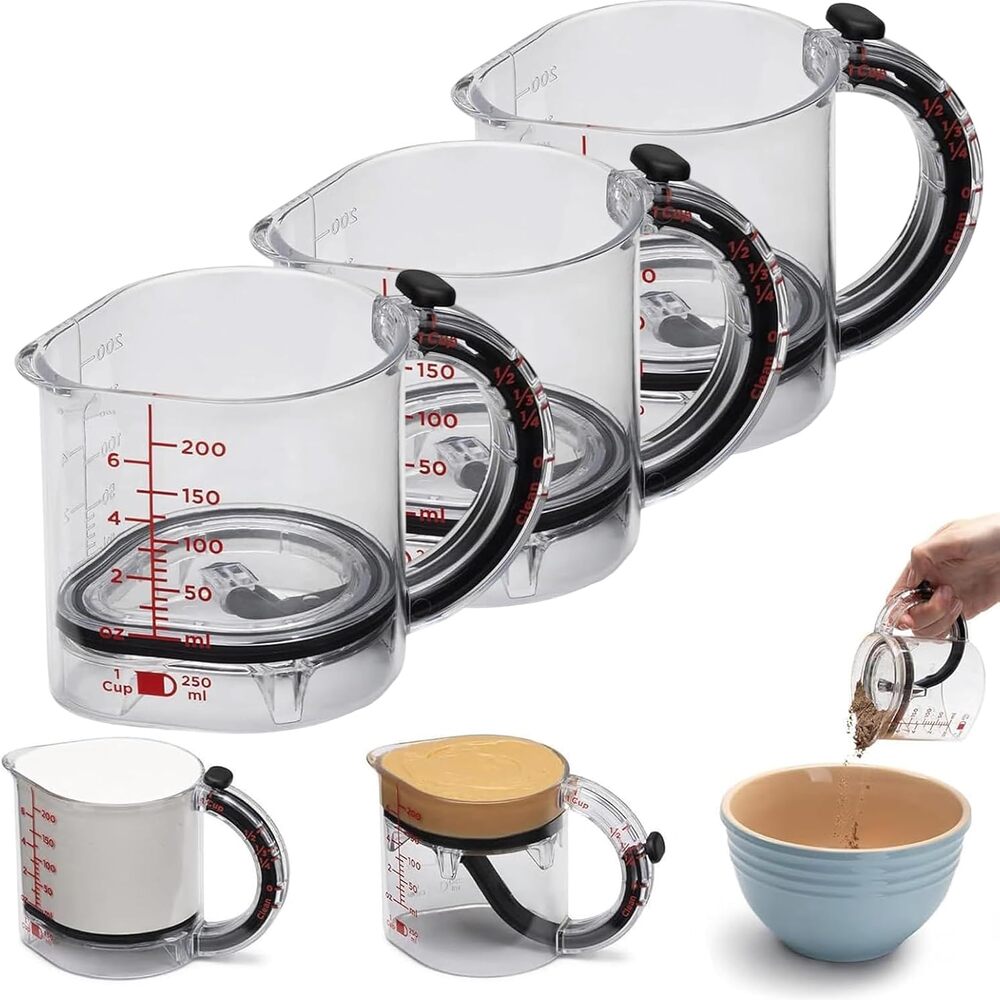 Adjustable Multi-Functional Measuring Cup