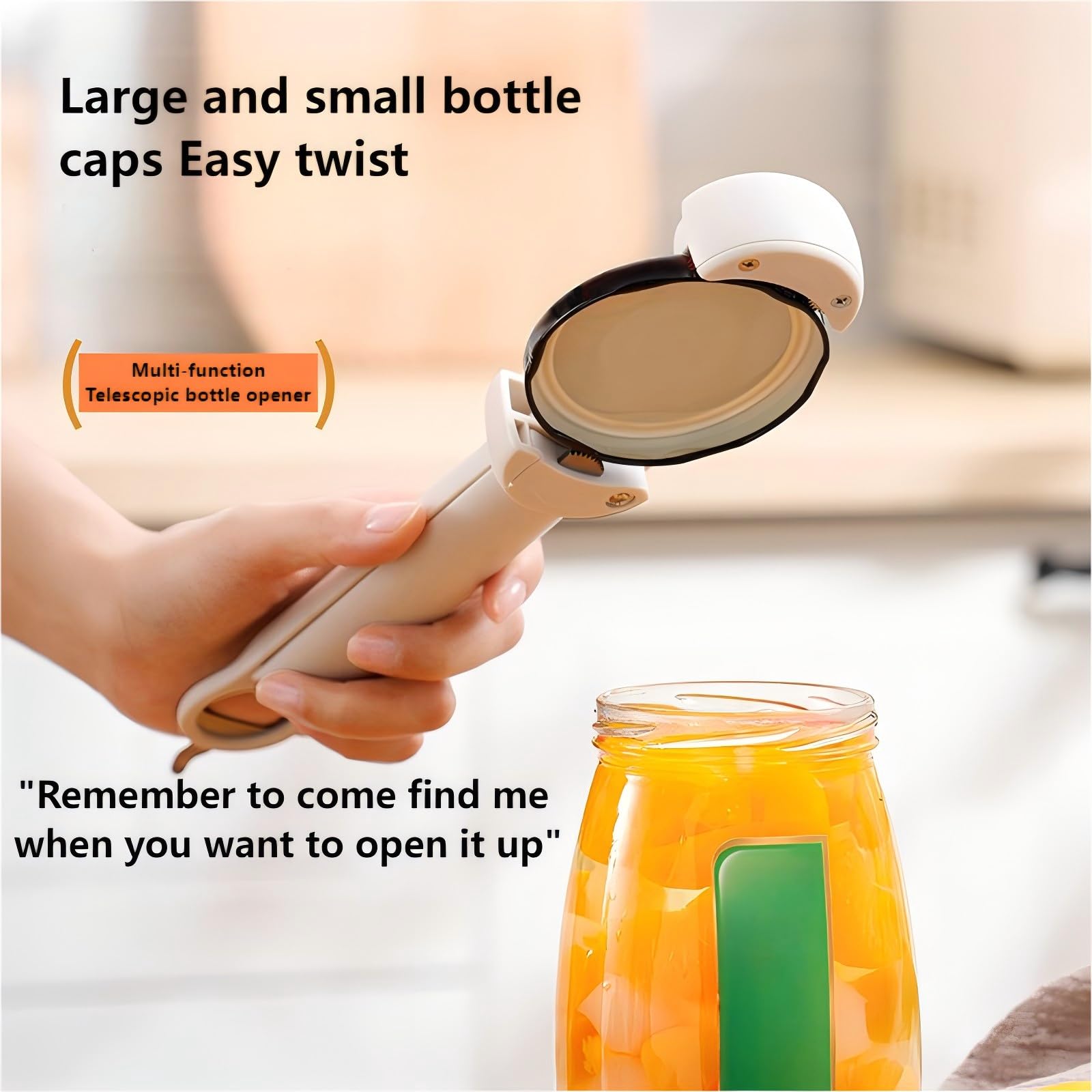 Retractable Magnetic Jar Opener