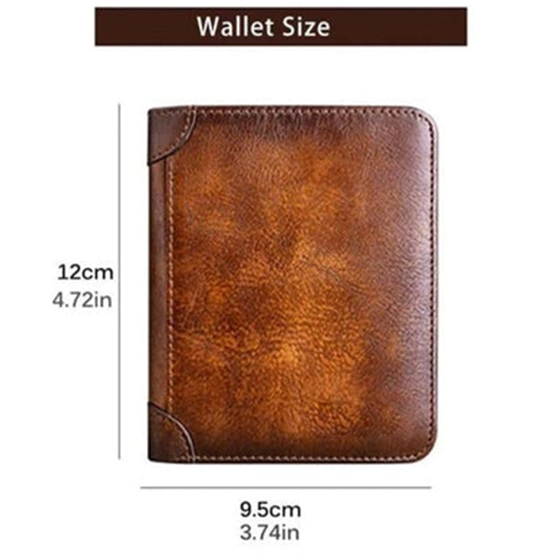 Genuine Leather Slim Wallet