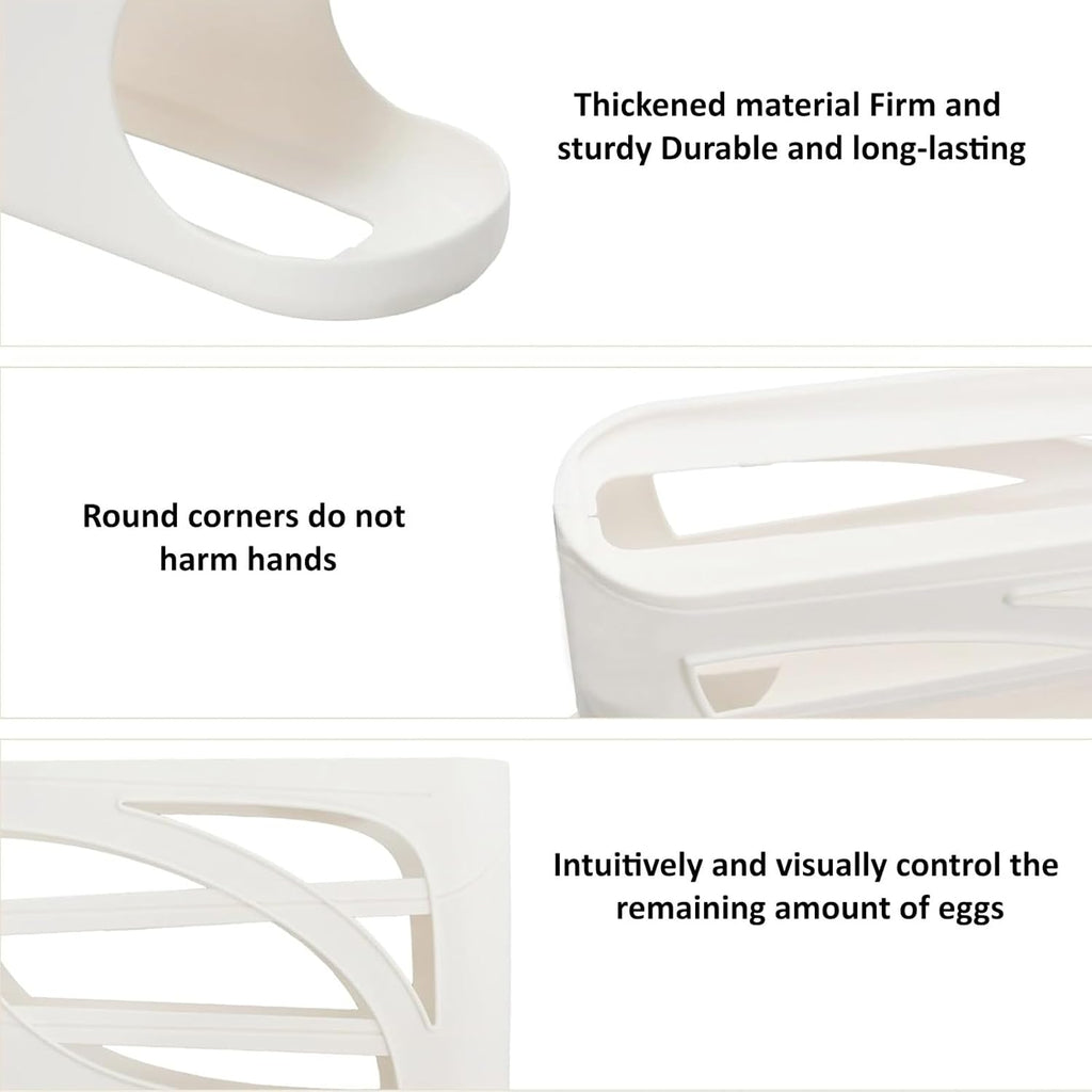 Large Capacity Egg Holder Organizer