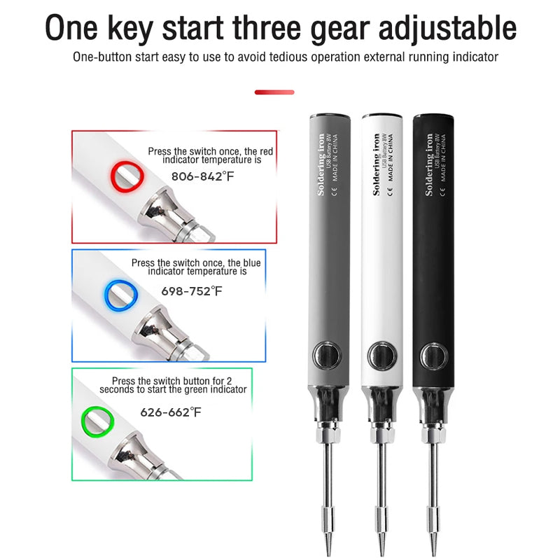 Cordless Soldering Iron Kit