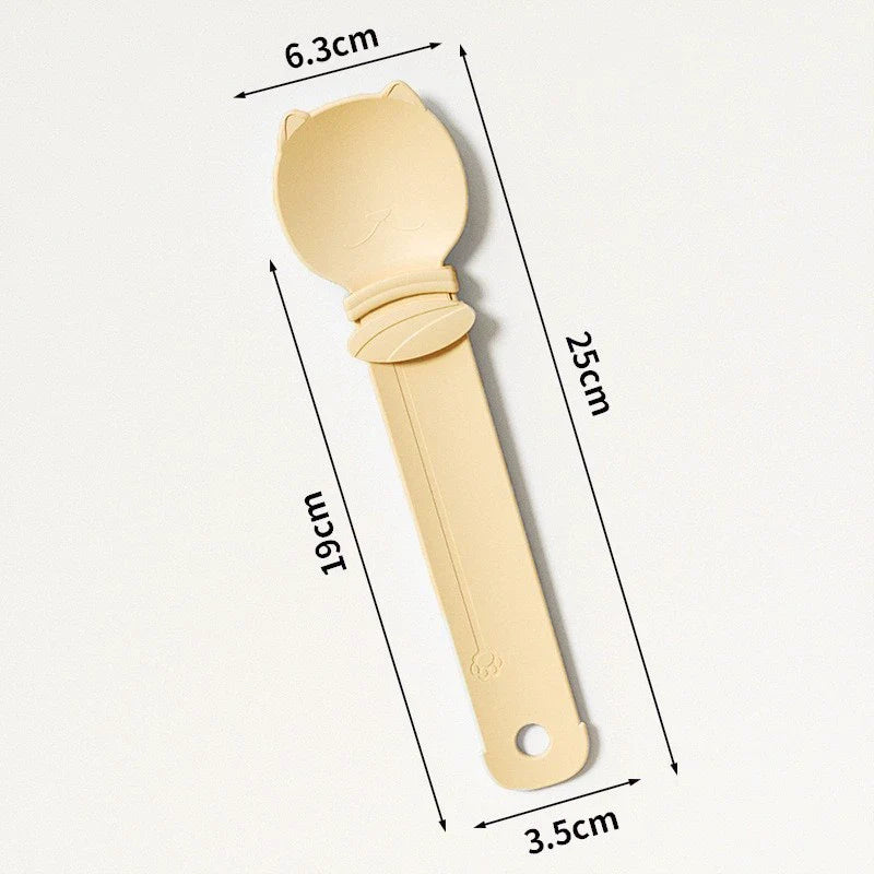 Cat Treat Squeeze Feeding Spoon