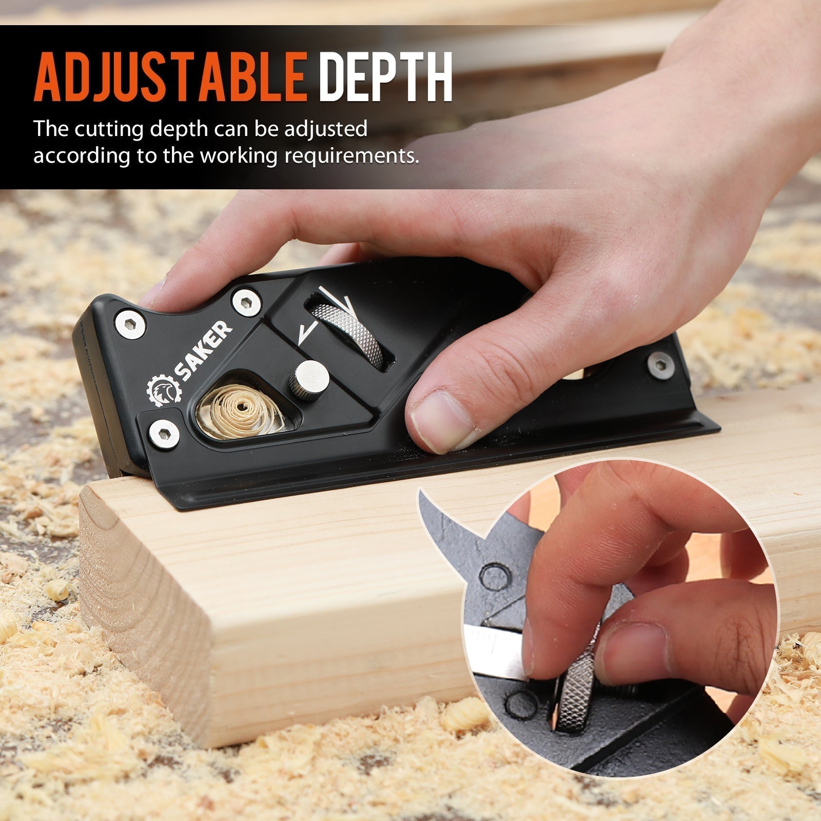 Woodworking Hand Tool for Precise Edges - ® Chamfer Plane