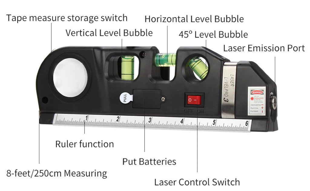 Multipurpose Laser Level Tools