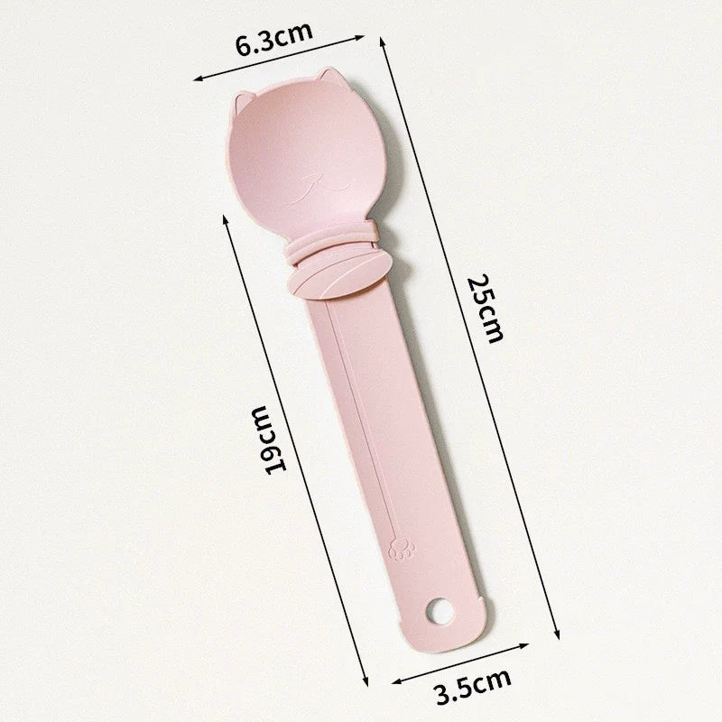 Cat Treat Squeeze Feeding Spoon