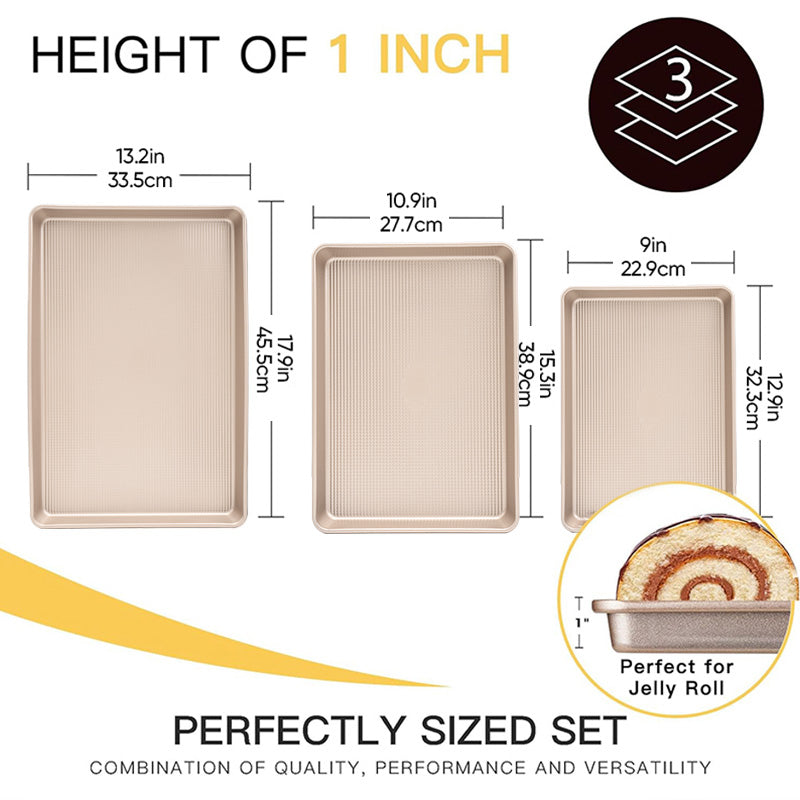 Nonstick Baking Sheet Pan Set