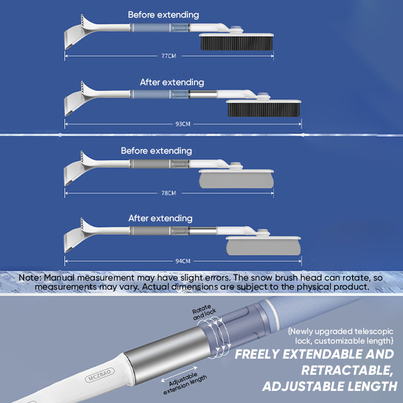 2-in-1 Snow Brush and Ice Scraper