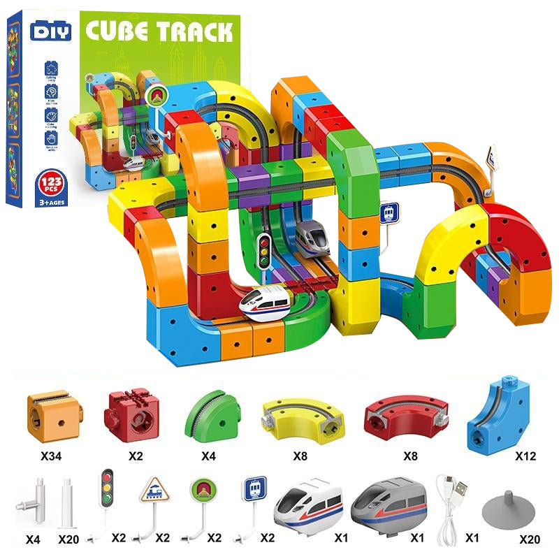 3D STEM Electric Train Set