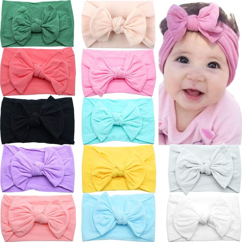 Soft Bow Headbands For Girls