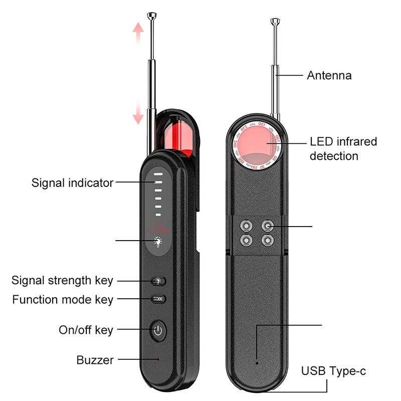 Hidden Camera And Bug Detector