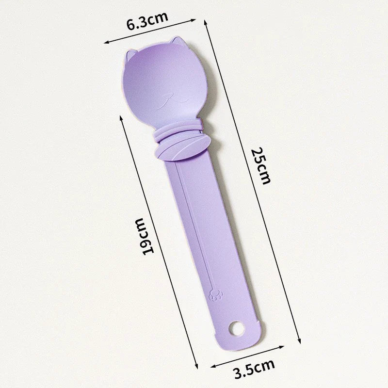 Cat Treat Squeeze Feeding Spoon