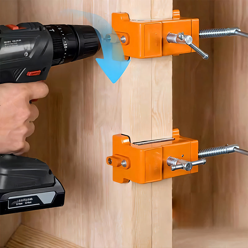 Precision Woodworking Tool Clamp - Woodworking Drilling Holding Clip