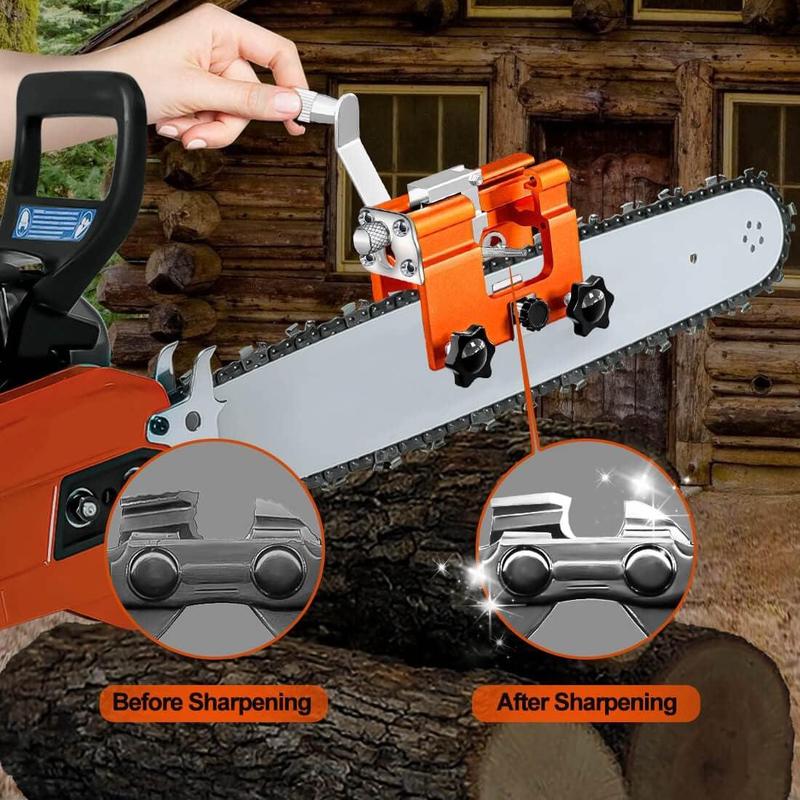 Multipurpose Portable Chain Saw Blade Sharpener