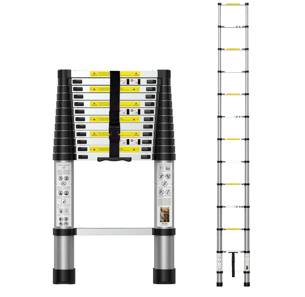 Portable Collapsible Extension Ladder