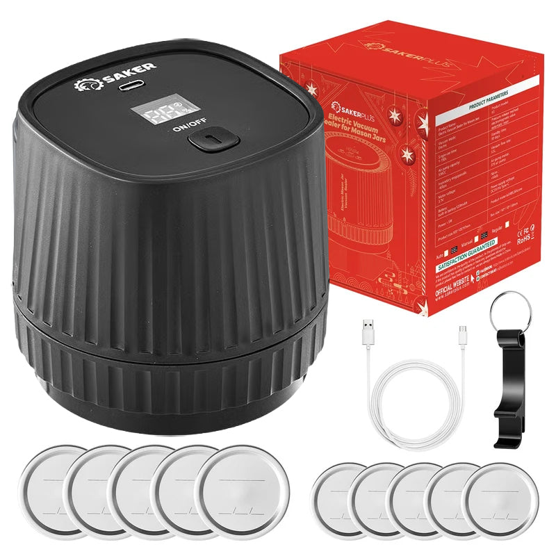 Electric Mason Jar Vacuum Sealer