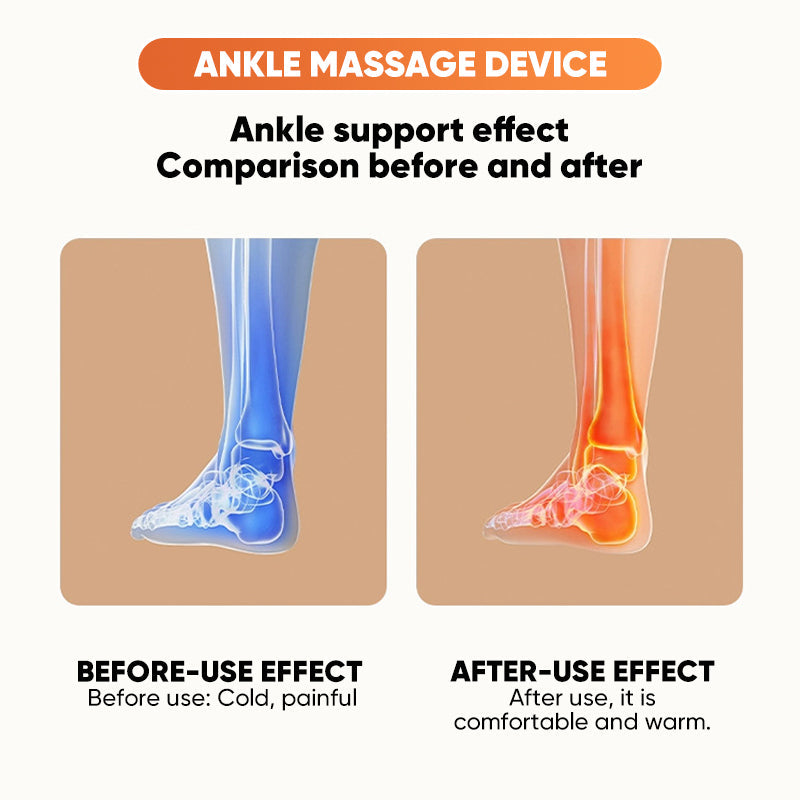 Heated Ankle Wrap For Pain Relief