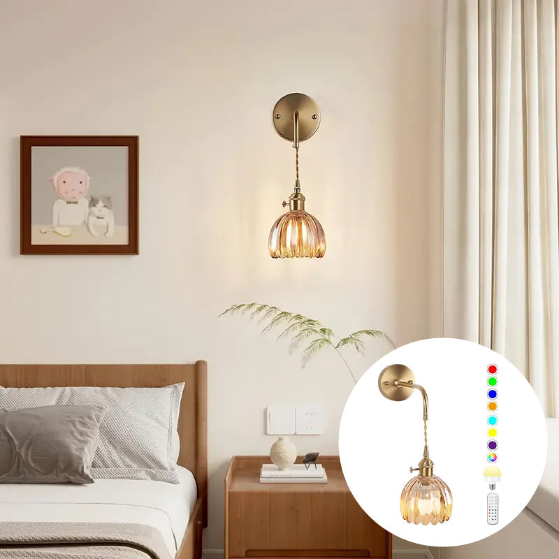 Battery-Powered RGB Wall Sconce Set
