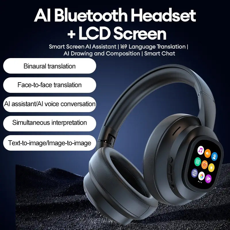 Hybrid ANC Wireless Headphones with MP3