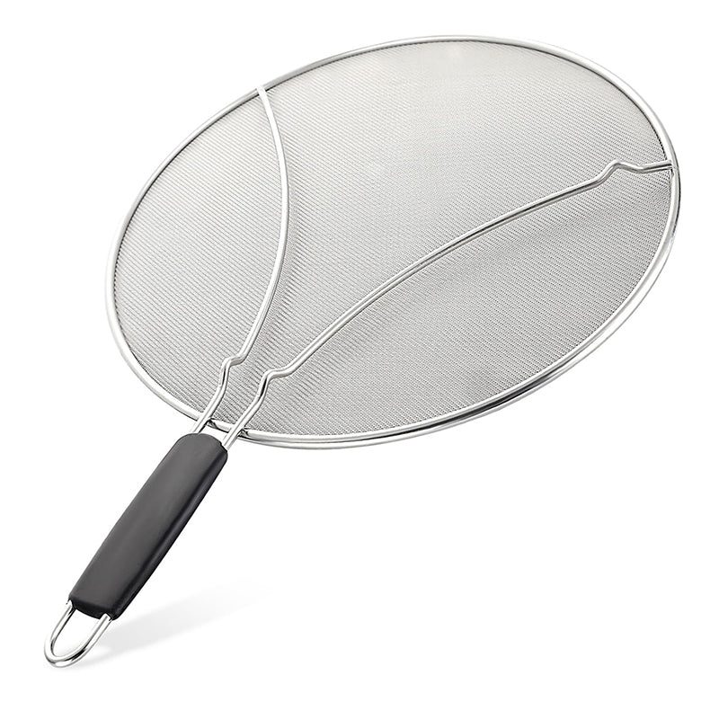 Stainless Steel Splatter Screen Frying Pan
