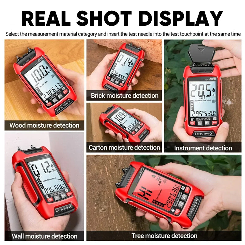 Rechargeable Pinless Moisture Detector