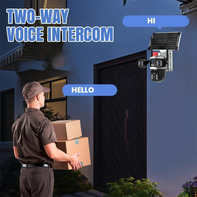 Triple View Security Camera