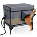 Premium Heated Cat House
