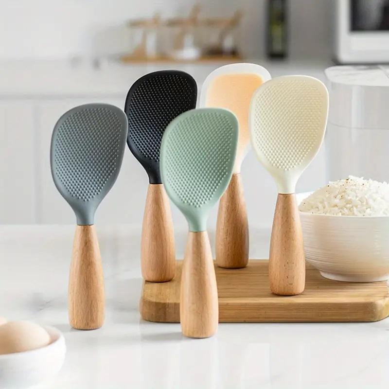 Standing Silicone Rice Spoon Utensil