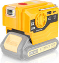 200W Power Inverter for Dewalt/Makita/Milwaukee/Ryobi 18-20V to 120V Adapter